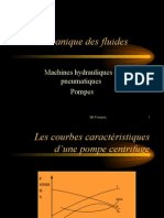 Mécanique Des Fluides: Machines Hydrauliques Et Pneumatiques Pompes