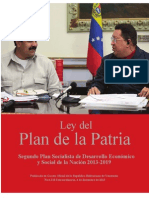 Ley Del Plan de La Patria 2013-2019