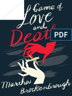 Sneak Peek: The Game of Love and Death by Martha Brockenbrough EXCERPT