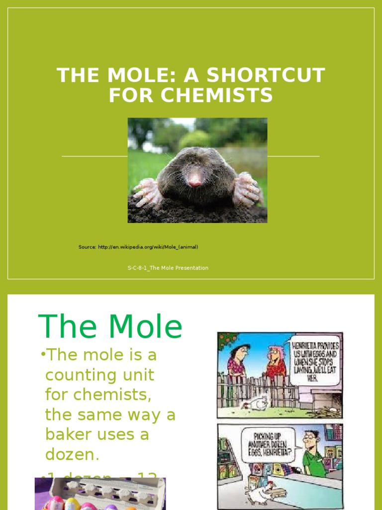 Understanding the Mole in Chemistry | PDF | Science & Mathematics