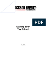 Staffing Your Tax School_2008