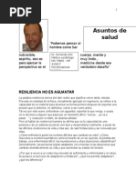 Resiliencia No Es Aguantar