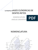 Engrenagens Cilíndricas de Dentes Retos