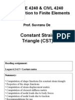 Constant Strain Triangle