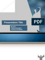 Presentation Title: My Name Contact Information or Project Description