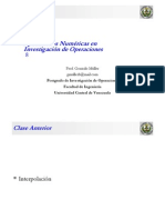  Clase Aplicaciones Numéricas en Investigación de Operaciones 08