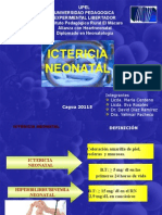 ICTERICIA Expo Neonatologia