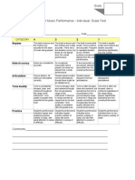 Recorder Karate Rubric | PDF