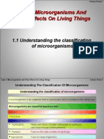 1.1 Understanding The Classification of Microorganisms