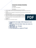 Report Format & PPT Presentation Guideline -Final Term