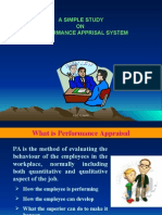 A Simple Study on Performance Appraisal System