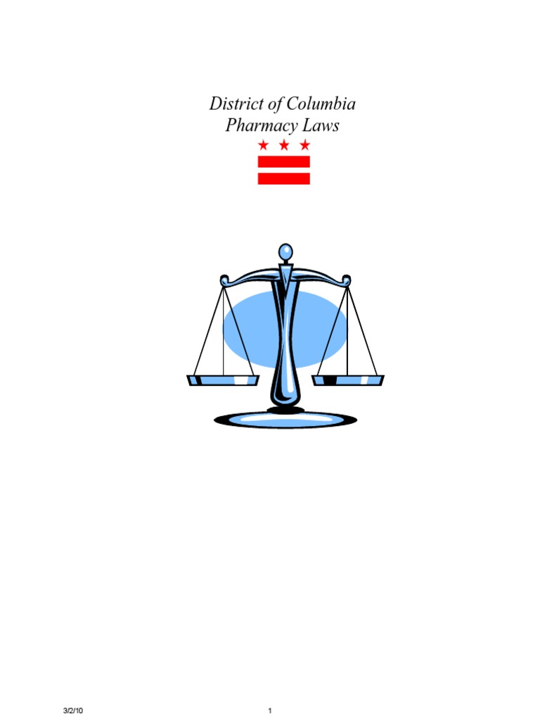 DC Pharmacy Laws and Regulations Guide | PDF | Medical Prescription ...
