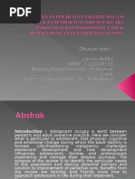 Download Peranan Perawatan Paliatif Dalam Melakukan Pendekatan Khusus Secara by wizaiswanti SN260180545 doc pdf