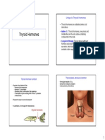 Thyroid Hormones: - Iodine (I)