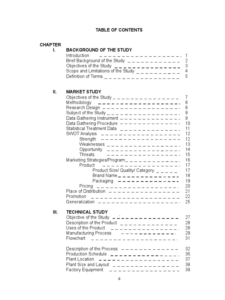 Comprehensive Market and Technical Study | PDF