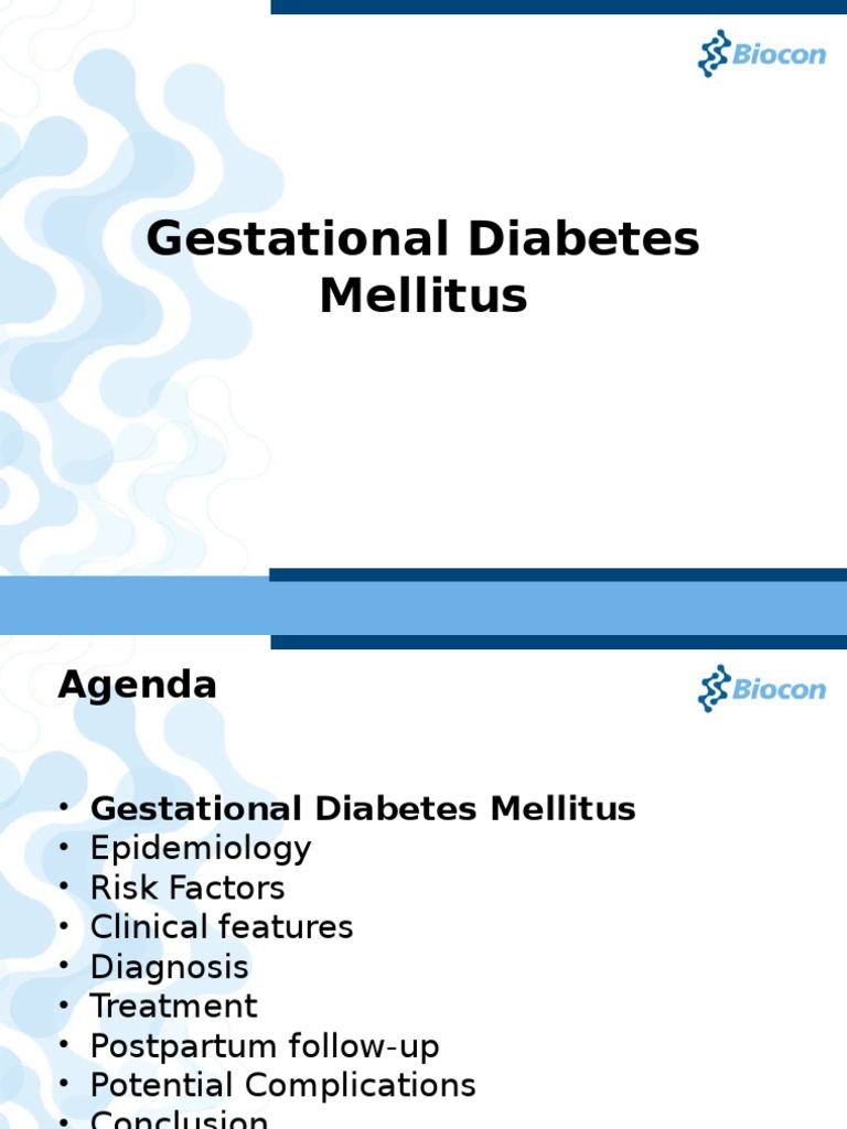 Insulin in GDM Ver 2.0 PDF Gestational Diabetes Diabetes Mellitus