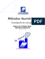 Métodos Numéricos