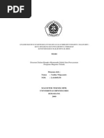 Download Yudha_Wijayanto-libre_skrip Analisa Kecepatan Kendaraan Pada Ruas Jalan Brigjen Sudiarto Majapahit Dan Pengaruhnya Terhadap Konsumsi Bahan Bakar by Civay Craziezdabruz SN260186815 doc pdf