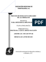  Proceso de Duelo en Familiares de Alcoholicos