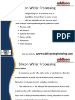 Addistionengineering - Silicon Wafer Processing