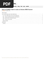 Hack An ELM327 Cable To Make An Arduino OBD2 Scann