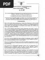 Resolución 5395 de 2013 Recobros MINSALUD