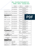 Coned Schedule 2015