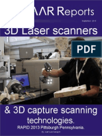 31 3d Laser Scanners and 3d Capture Scanning Technologies Presented at RAPID 2013