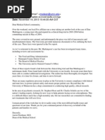 Email From Dean VP Aaron Friedman to Fairview Behavioral Health About Markingson Case Nov 19 2103