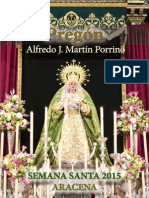 Libreto Pregon Semana Santa Aracena 2015 PDF