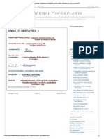 Calculate key performance metrics for coal-based thermal power plants