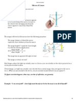 PowerPoint: Mirrors & Lenses