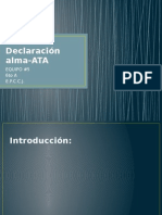 Declaración Alma Ata