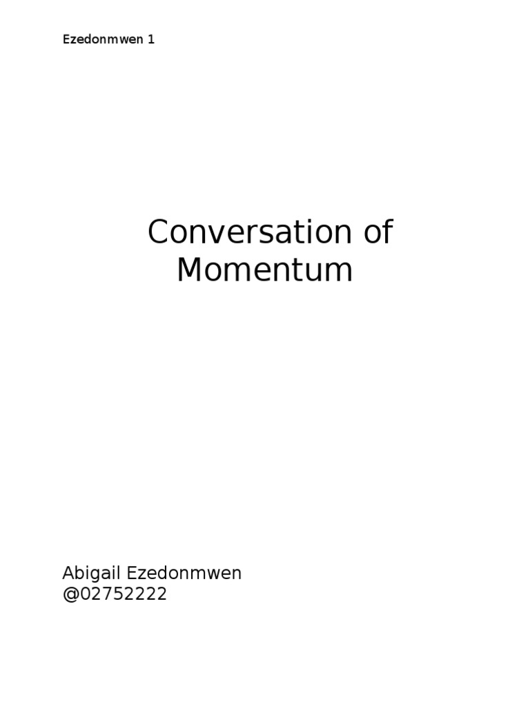 Atwood Machine Lab PDF Collision Momentum