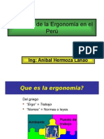 Alcances de La Ergonomia en El Peru