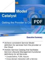 TMF Service Model Catalyst