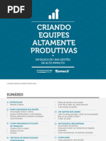 Equipes Altamente Produtivas