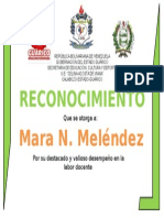 Certificado Docentes 54 Aniversario