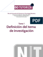 Determinar El Tema de Investigación