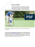 Papá Me Llevas Al Golf