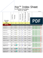 Microchip™ Index Sheet: by Diversified Circuit Design, Lenoir, NC. 28645