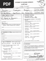 UC Regent Zettel - Financial Disclosure