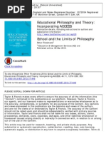 Fitzsimons - 'School and the Limits of Philosophy'