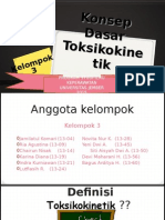 Kelompok 3 Konsep Dasar Toksikokinetik