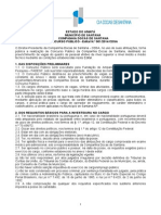 Edital N° 01 - 2014 - CDSA PDF
