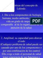 Características Del Concepto de Lalonde