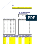 Excel Statistical Analysis