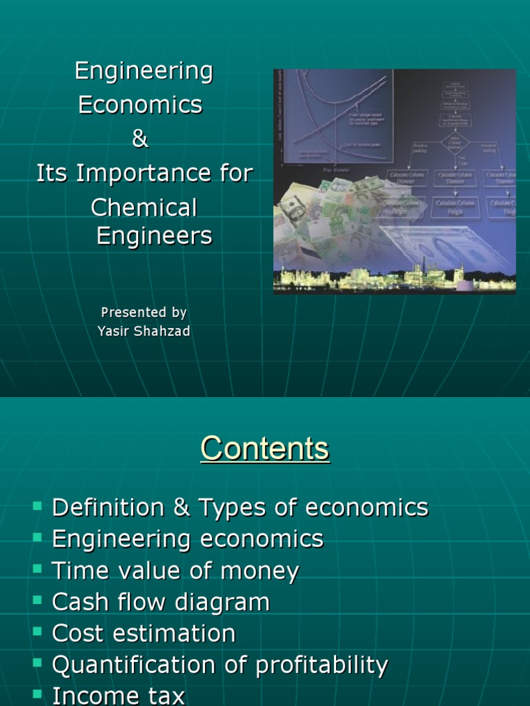 Engineering Economics for Chemical Engineers | PDF | Net Present Value ...