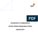 Introduction To Independence and GIP - Jan 2011