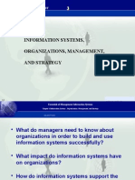 Information Systems, Organizations, Management, And Strategy